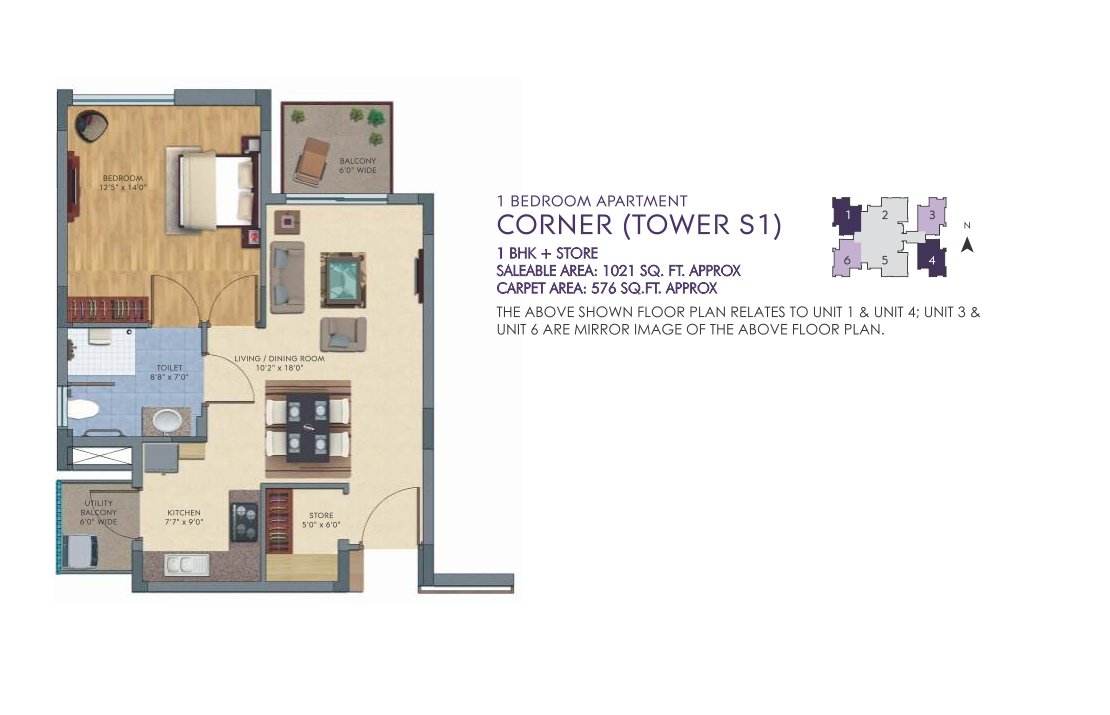 1/2 BHK