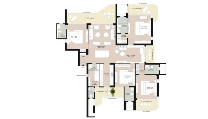 3.5/4.5 BHK