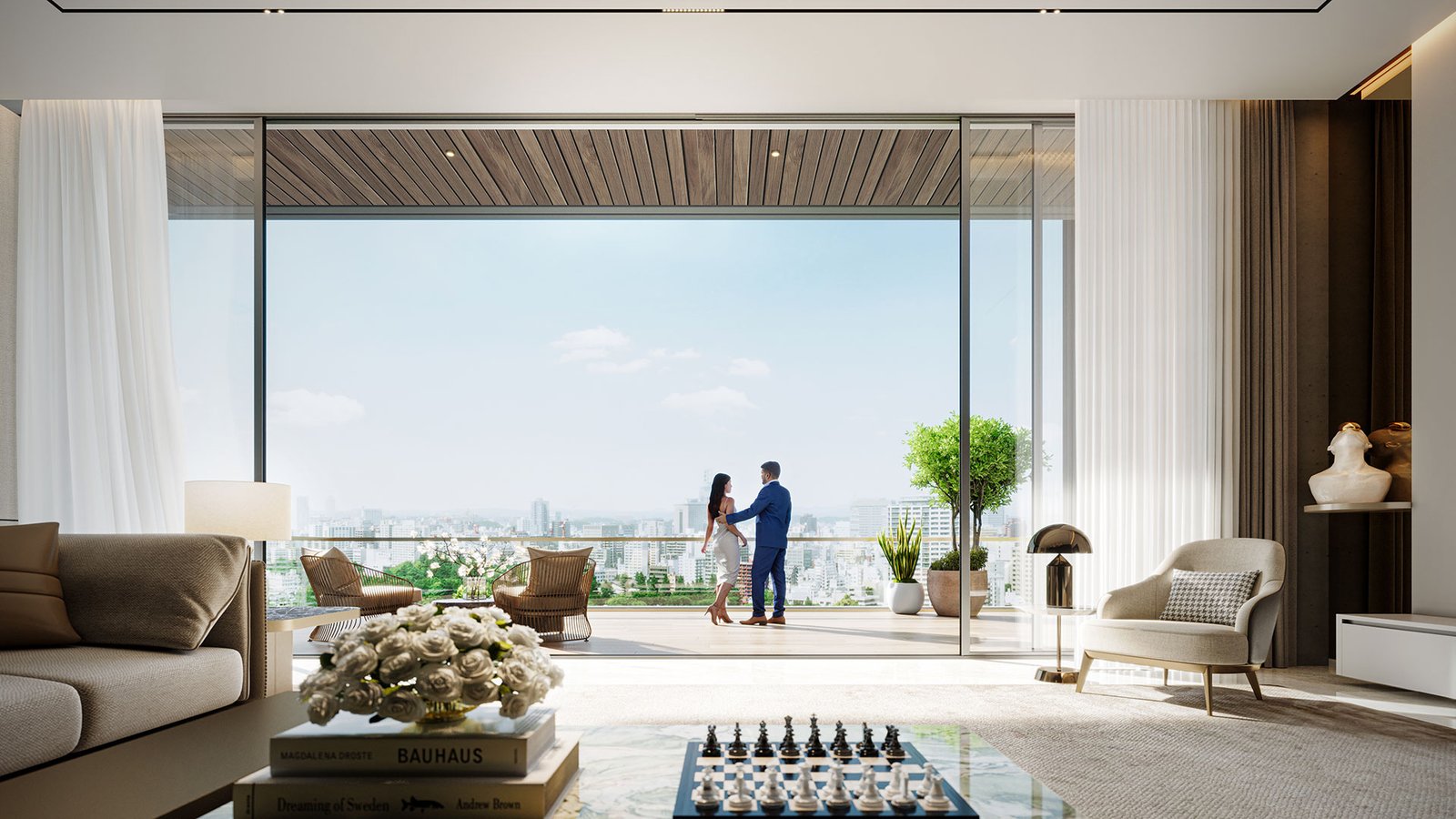 Landmark Skyvue interior