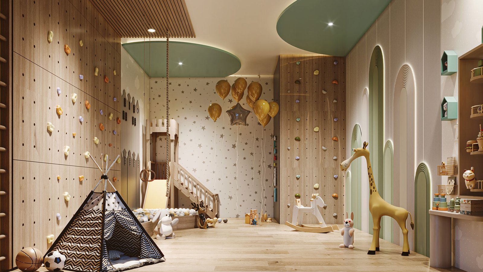 Landmark Skyvue kids play area