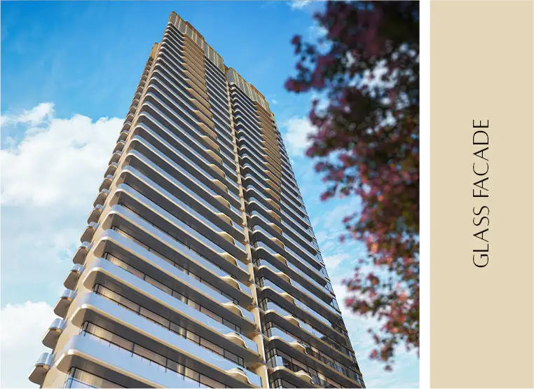 M3M Elie Saab at SCDA Glass fascade