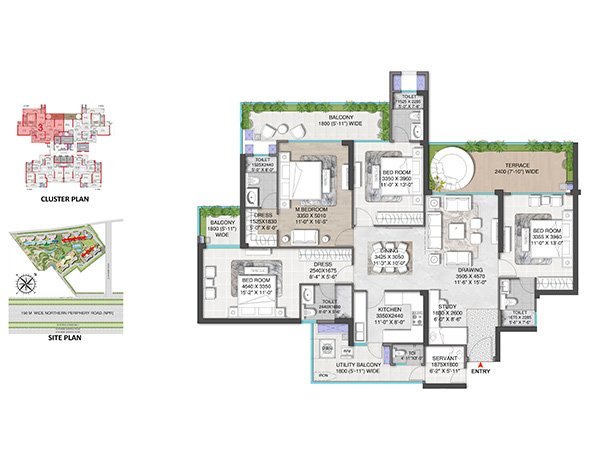 3.5/4.5 BHK