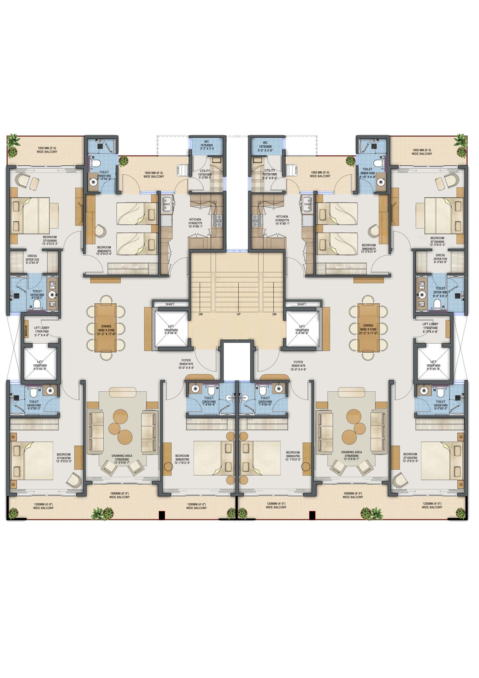 4 BHK