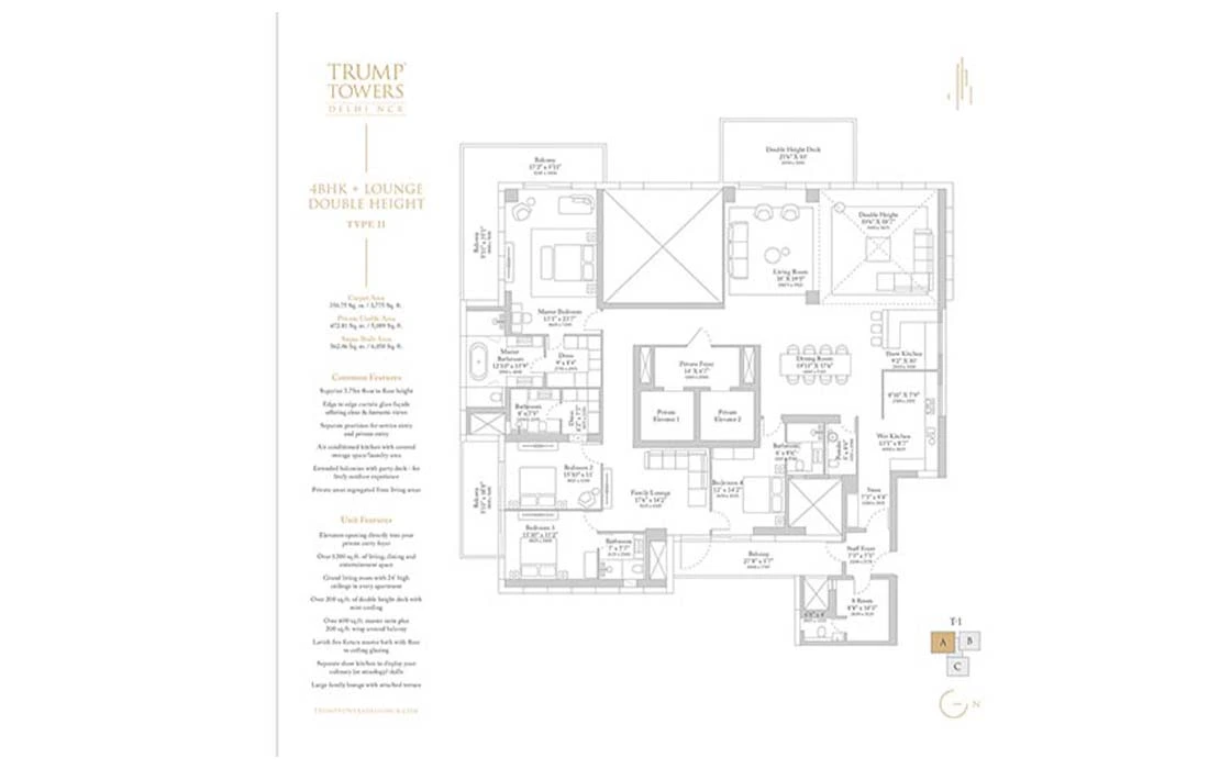 3.5/4.5 BHK