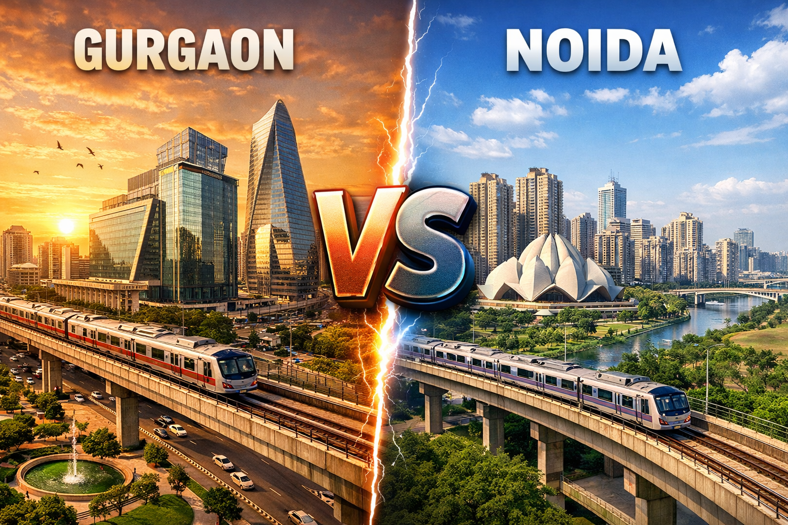 Gurgaon vs Noida: Which NCR City Is Winning The Real Estate Race?