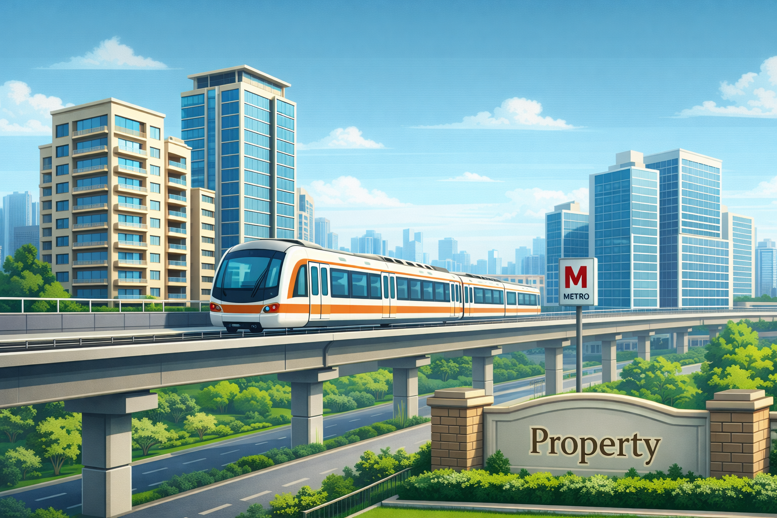 Property prices along Gurugram Metro expansion routes surge