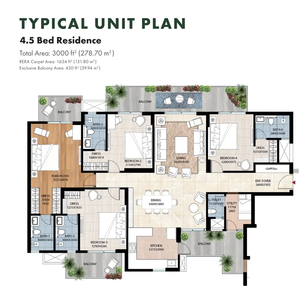 4.5 BHK