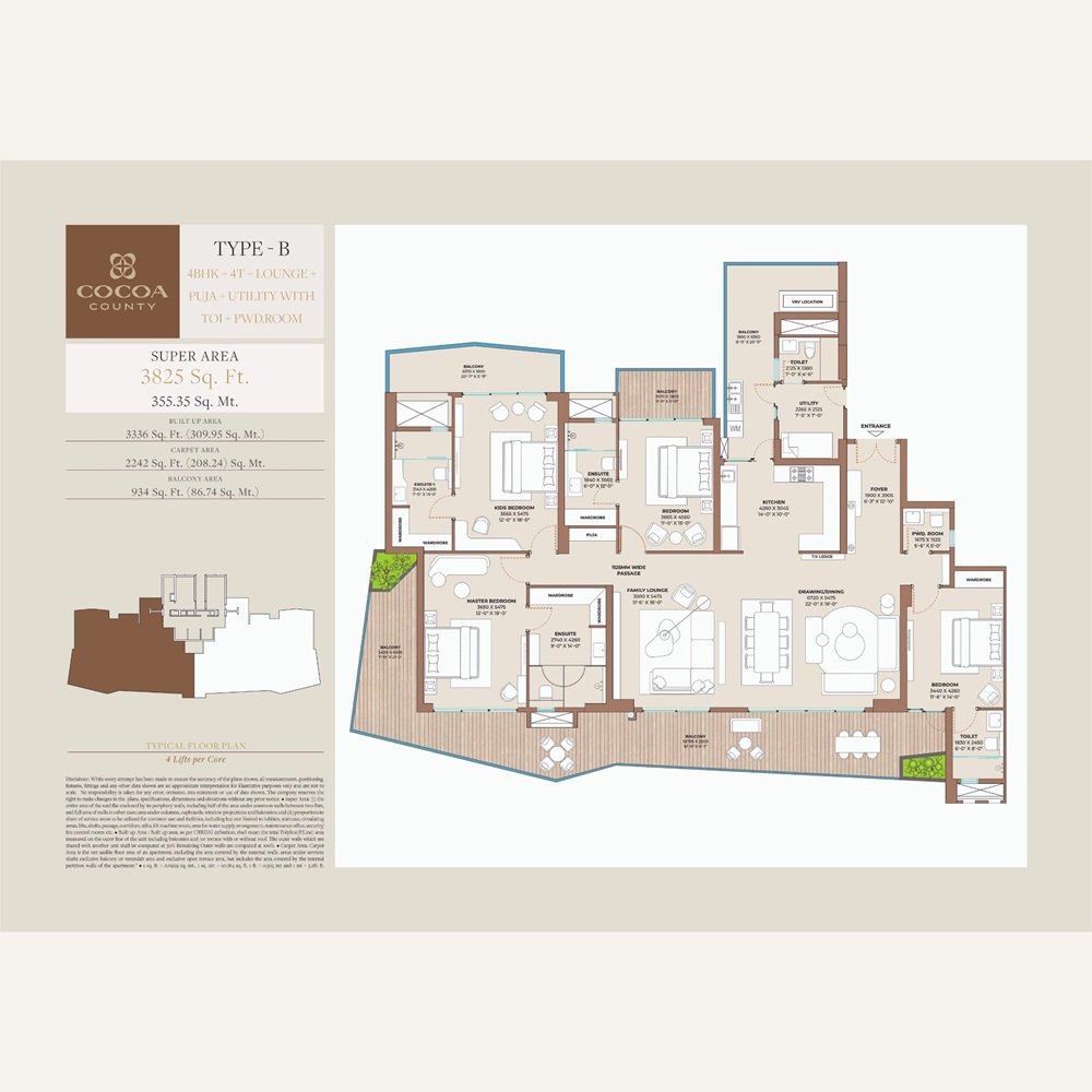 4.5 BHK Gold