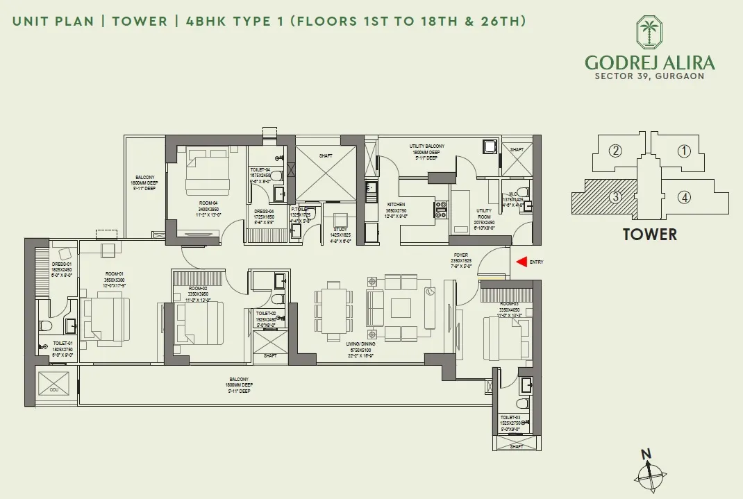 4.5 BHK